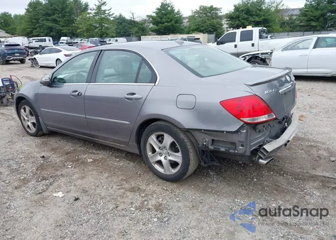 2005 Acura Rl 3.5 из США, поврежденный, VIN JH4KB16565C009981